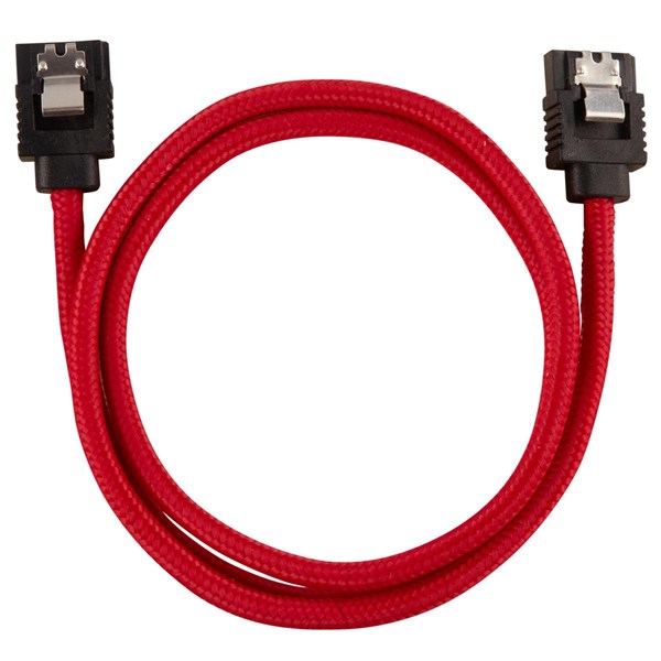 resimler/genel/CORSAIR CC-8900254 Premium SATA 6Gbps 60cm Kablo Seti Kırmızı