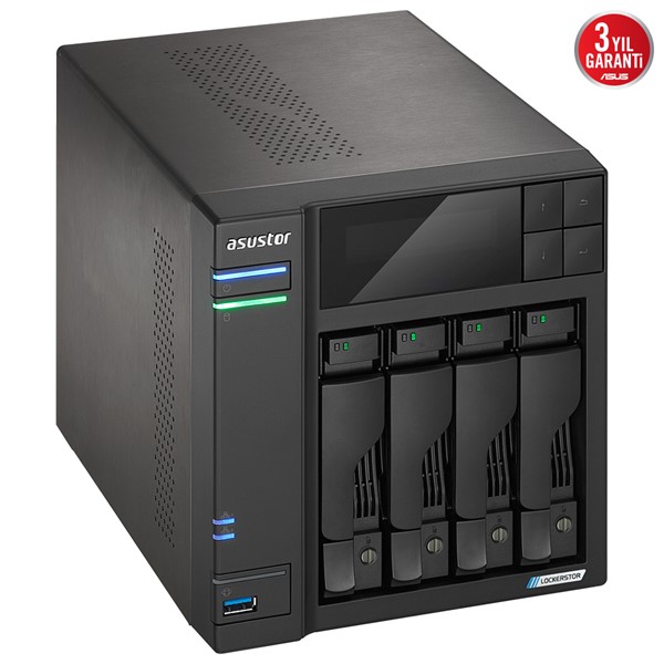 resimler/genel/ASUSTOR LOCKERSTOR 4 Gen2 AS6704T-4GB CELERON N5105-4GB RAM-4diskli Nas Server (Disksiz)