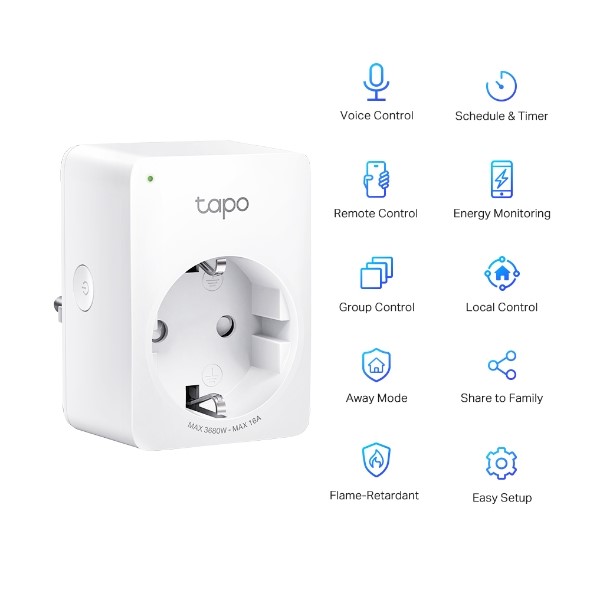 resimler/genel/Tp-Lınk Tapo P110 Mını Wi-Fi Akıllı Priz (2-Pack)