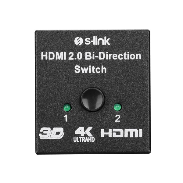 resimler/genel/S-Link SL-LU613 . 2 Port HDMI Çift Yönlü Switch ve Splitter