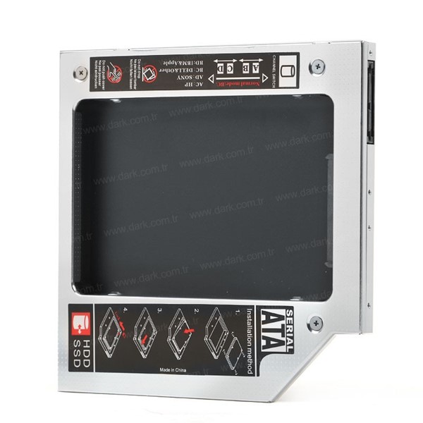 resimler/genel/DARK DK-AC-DSOSD9 Sata Notebook Harddisk Yuvası 9.5mm