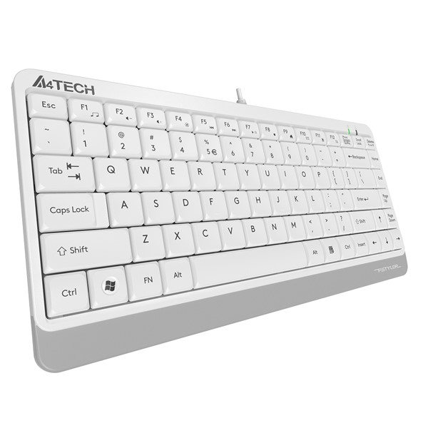 resimler/genel/A4 TECH FG1112 Kablosuz Q Trk Optic Mouse Beyaz Multimedya Klavye - Mouse Set Mini