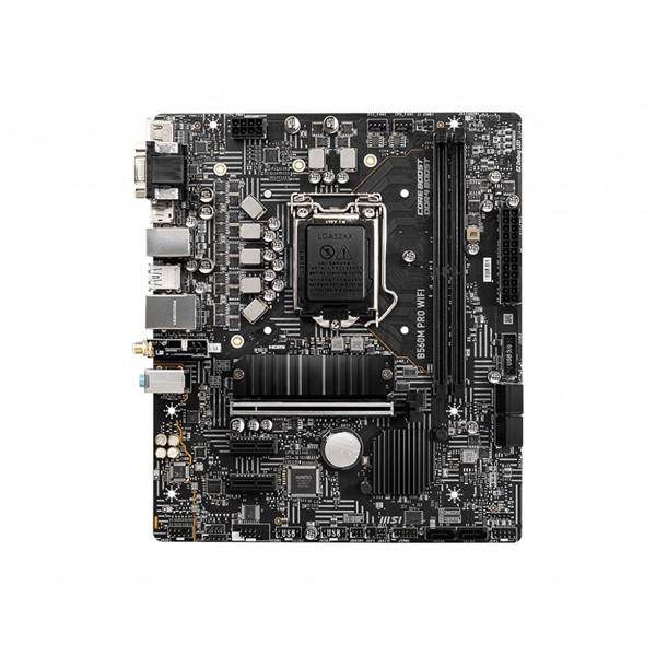resimler/genel/Msı Mb B560m Pro Wıfı Soket 1200 Ddr4 5200 (Oc) Pcı-E Gen 4 M.2 Usb3.2 1X 2.5G Lan Wi-Fi 6 Matx