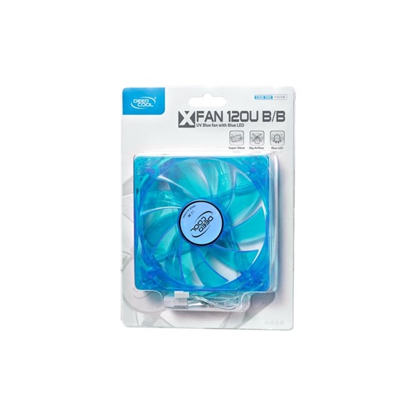 resimler/genel/DEEPCOOL XFAN120U-B/B Kırmızı Ledlı Kasa Fanı 120Mm