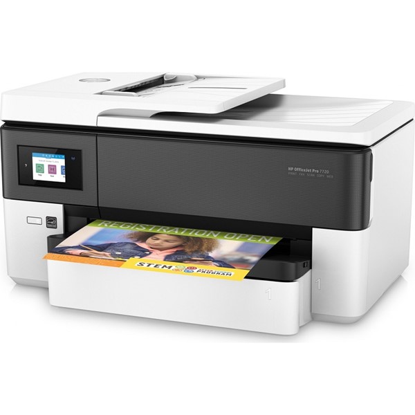 HP A3/A4 Renkli 7720 Y0S18A Inkjet Yazıcı Tarayıcı Fotokopi Fax USB 2.0,Ethernet,Kablosuz