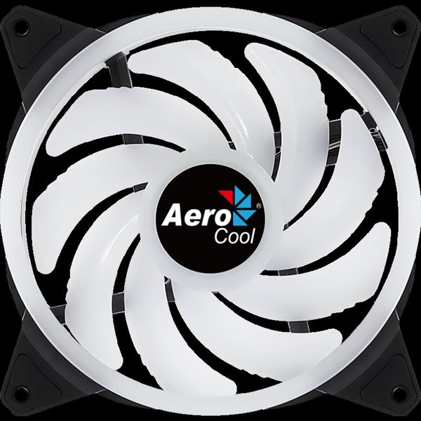 resimler/genel/AEROCOOL DUO14 AE-CFDUO14 RGB 6pin 140mm Kasa Fanı