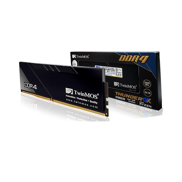 TWINMOS 8GB DDR4 3200MHZ CL16 PC RAM THUNDERGX TMD48GB3200D16BKGX