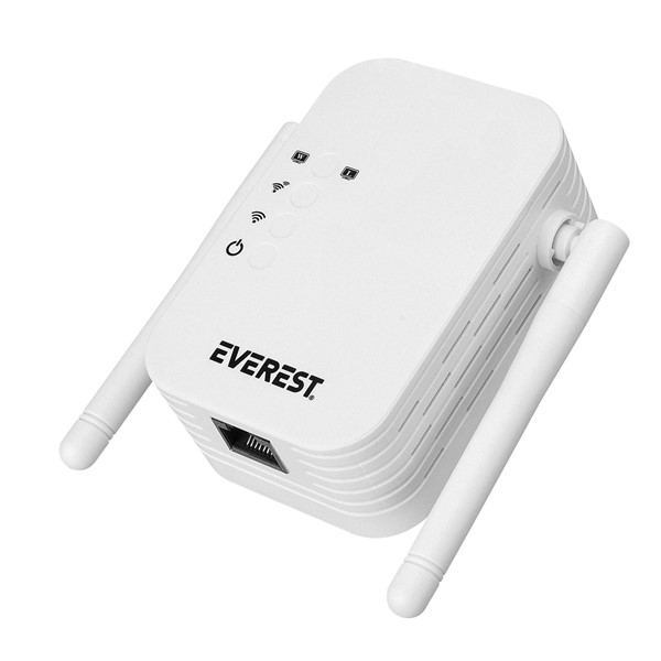 resimler/genel/Everest EWR-N302 2.4GHz 300Mbps 1xWAN/LAN Port 2x2dBi Anten Repeater+AP Kablosuz Menzil Genişletici