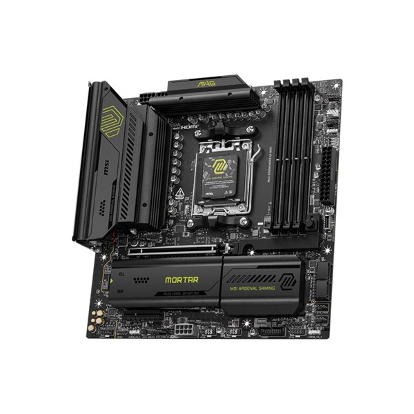 resimler/genel/MSI MAG B850M MORTAR WIFI7 DDR5 HDMI-DP PCIE 5.0 AM5 MATX