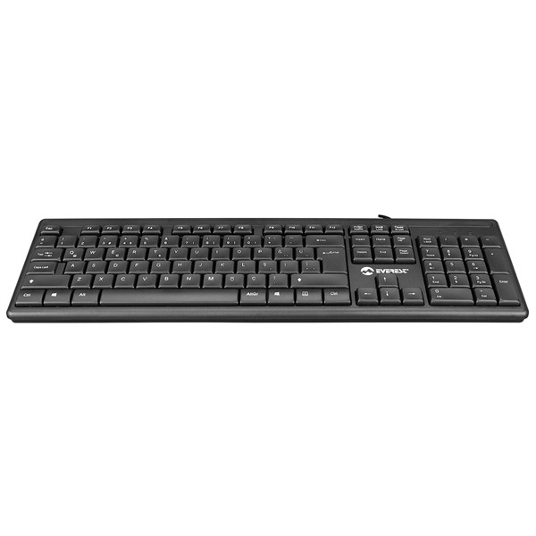 resimler/genel/Everest KM-515 Siyah Usb Combo Q Standart Klavye + Mouse Set