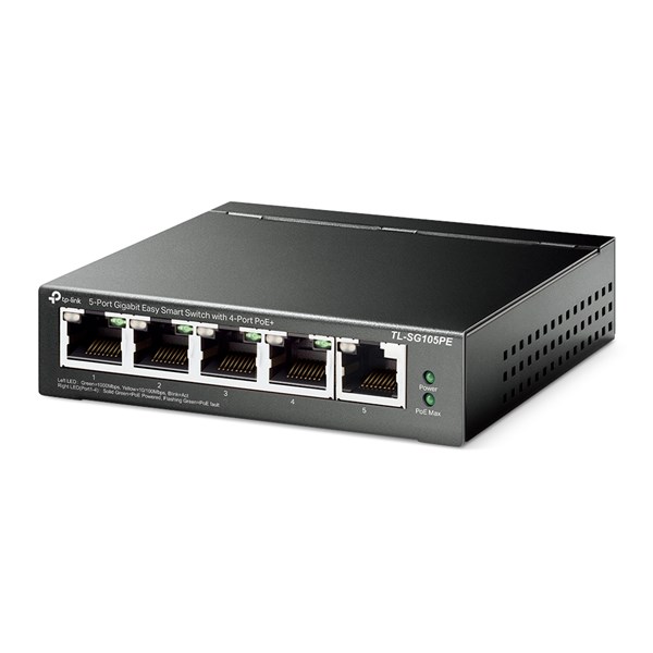 resimler/genel/TP-LINK 5-PORT 65W 4-PORT POE TL-SG105PE GIGABIT YÖNETİLEBİLİR POE SWITCH