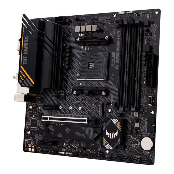 resimler/genel/ASUS TUF B550M-E GAMING WIFI DDR4 HDMI DP PCIe 16X v4.0 AM4 mATX