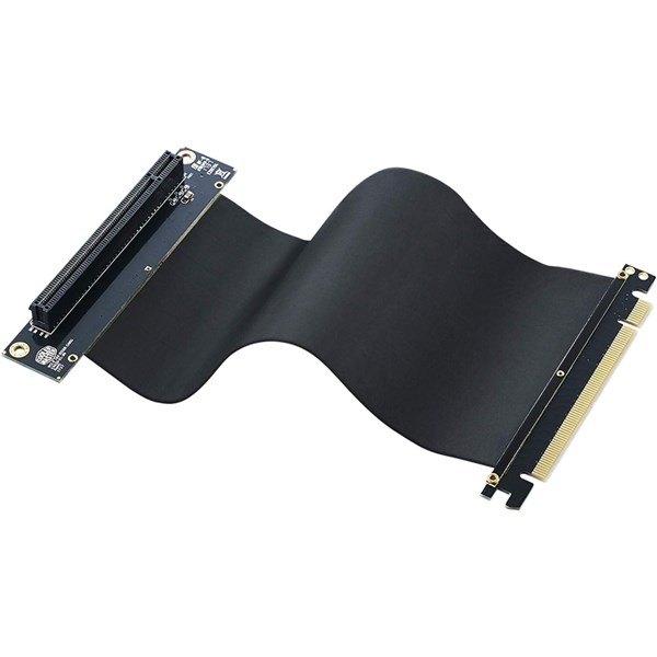 resimler/genel/DEEPCOOL PEC 300 Her İki Uç İçin Standart Pcı-E 16X 164-Pin Ekran Kartı Uzatma Kablosu 250 Mm