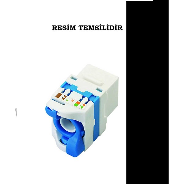 resimler/genel/AGER Cat6 AC-601-BF Keystone Jack 180derece Çevirmeli Tip