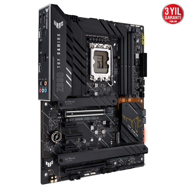 resimler/genel/ASUS TUF Z690-PLUS GAMING D4 DDR4 M2 PCIe NVME HDMI DP PCIe 16X v5.0 1700p ATX