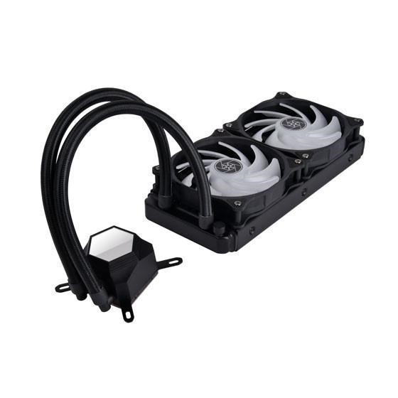 resimler/genel/SilverSTONE 240mm PF240 SST-PF240-ARGB-V2 ARGB Sıvı Soğutmalı AM5-1200p İşlemci Fanı