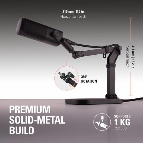 resimler/genel/CORSAIR ELGATO 10AAU9901 Wave Desk Stand Stüdyo montaj kolu