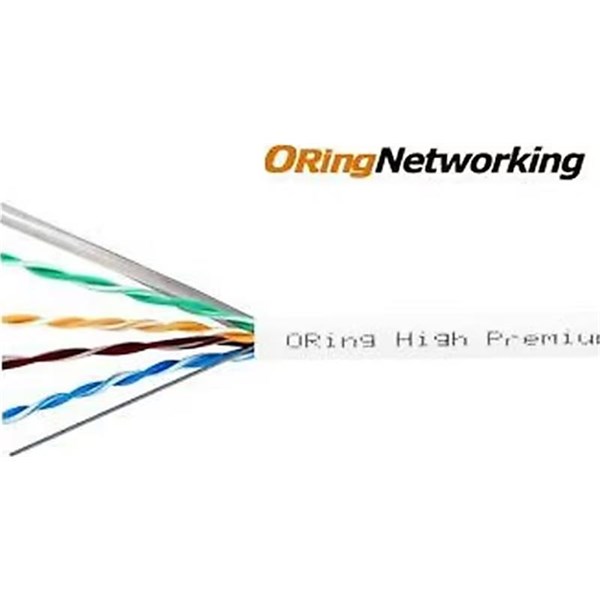 ORING 500metre RW-U0605WH U/UTP CAT6 23AWG LSZH KABLO BEYAZ RENK 