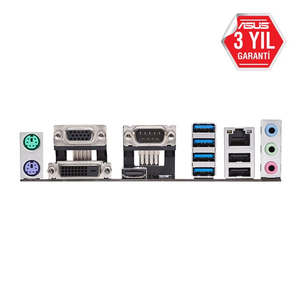 ASUS PRIME A320M-C R2.0 DDR4 HDMI-DVI PCIE 3.0 AM4 MATX