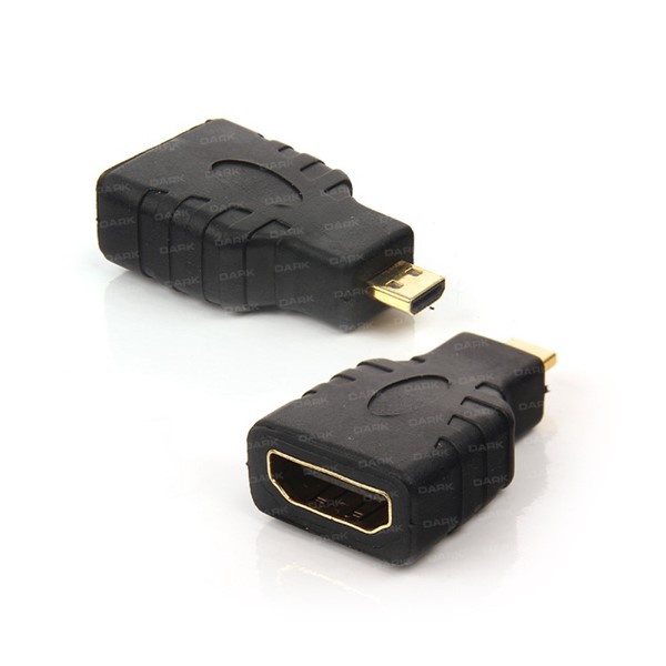 resimler/genel/DARK DK-HD-AHDMIXMICRO mHDMI-HDMI Görüntü Adaptörü Siyah