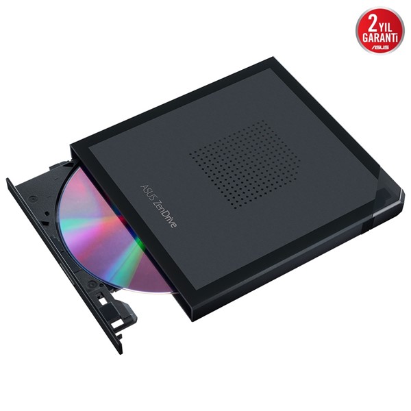 resimler/genel/ASUS 8x ZENDRIVE SDRW-08V1M-U USB 2.0 Slim Harici DVD Yazıcı Siyah