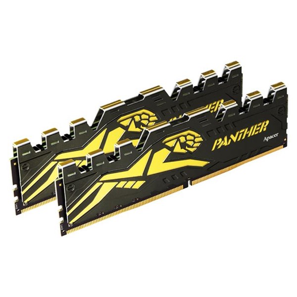 resimler/genel/APACER 32GB (2X 16GB) DDR4 3200MHZ CL16 DUAL KIT PC RAM PANTHER AH4U32G32C28Y7GAA-2
