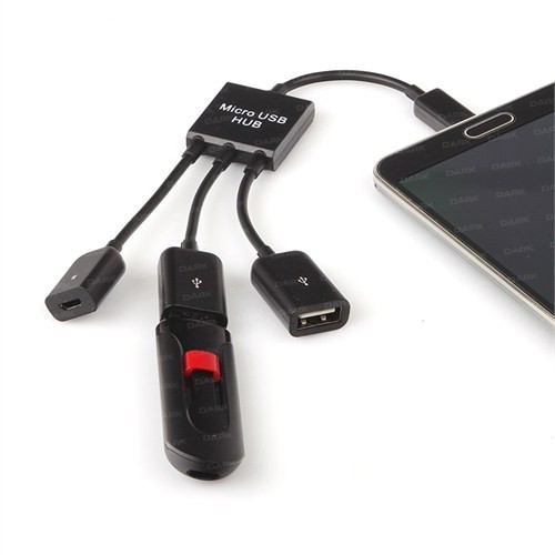 resimler/genel/DARK 80cm DK-AC-USB2MICRO2 USB OTG Kablo Siyah