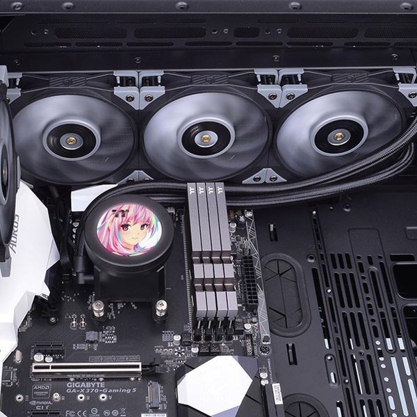 THERMALTAKE 360mm TOUGHLIQUID CL-W323-PL12GM-B RGB Sıvı Soğutmalı İşlemci Fanı 2.4