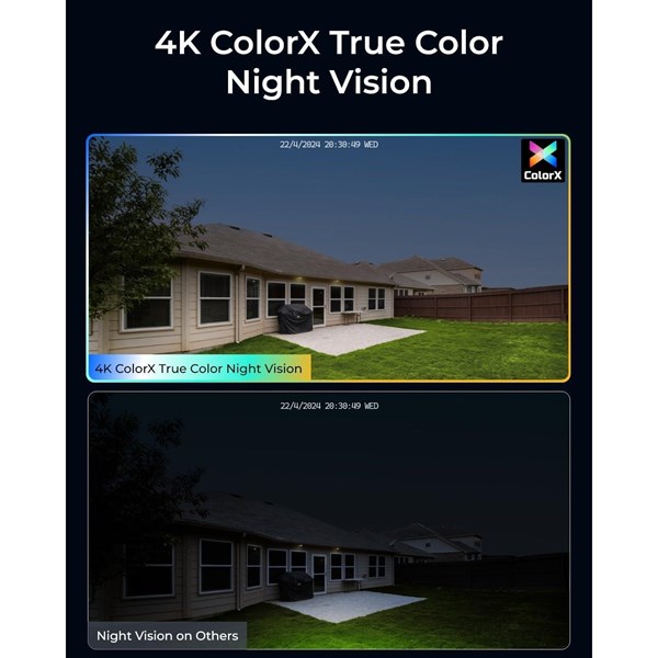 resimler/genel/REOLINK 8MP BULLET 4MM CX810 IP Güvenlik Kamerası PoE IP67, ColorX