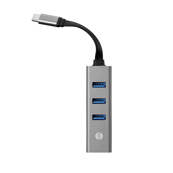 resimler/genel/S-link Swapp SW-U3325 4 in 1 Gigabit 1000Mbps 3 Port USB 3.0 Ethernet Type C Hub Adaptör