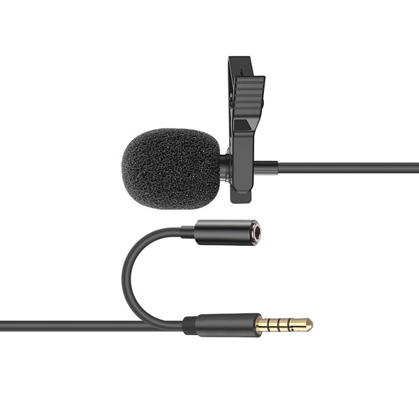resimler/genel/Snopy SN-MTK25 Siyah Tik-Tok Akıllı Telefon ve Youtuber Kulaklık Çıkışlı Yaka Mikrofonu