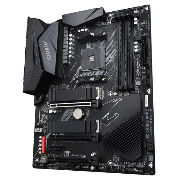resimler/genel/GIGABYTE B550 AORUS Elite AX V2 DDR4 HDMI DP PCIe 16X v4.0 AM4 ATX