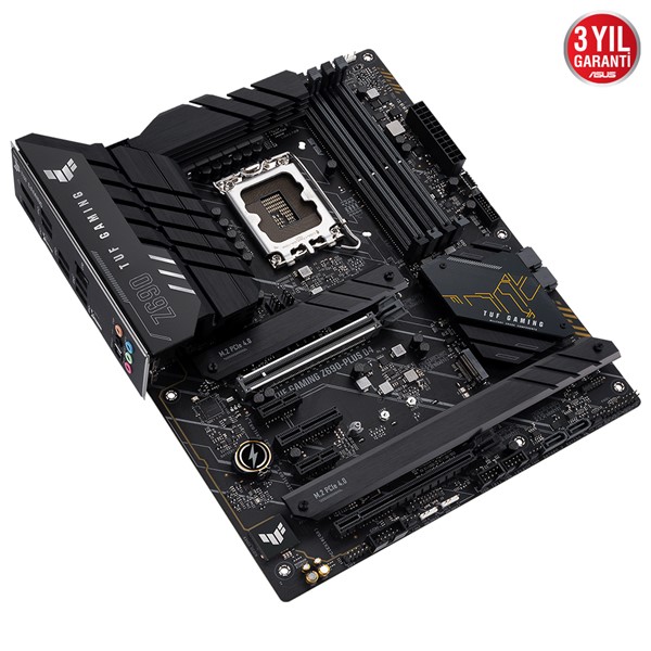resimler/genel/ASUS TUF Z690-PLUS GAMING D4 DDR4 M2 PCIe NVME HDMI DP PCIe 16X v5.0 1700p ATX