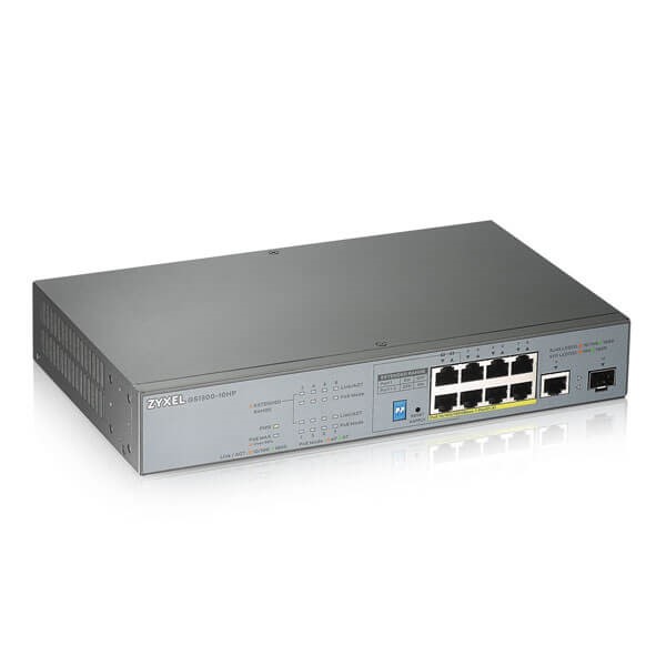 resimler/genel/ZYXEL 10-PORT 130W 8-PORT POE GS1300-10HP GIGABIT POE SWITCH