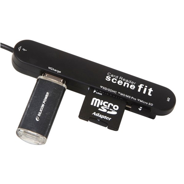 resimler/genel/S-link SMG-420 Usb USB Micro 5P to USB Hub + Kart Okuyucu