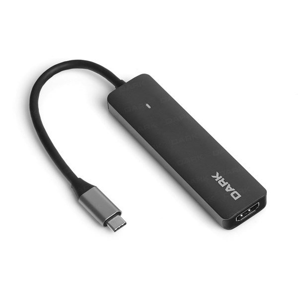 resimler/genel/DARK DK-AC-U31X41 Type-C & USB 3.0 Dönüştürücü Çevirici HUB