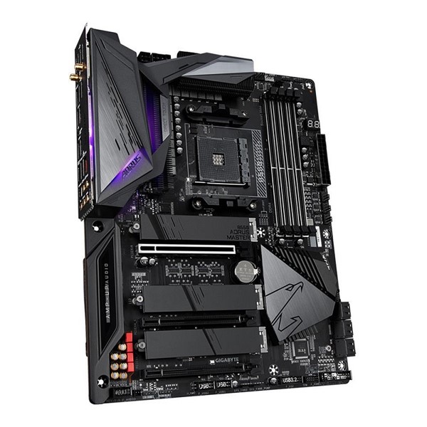 resimler/genel/GIGABYTE B550 AORUS MASTER DDR4 HDMI DP PCIe 16X v4.0 AM4 ATX