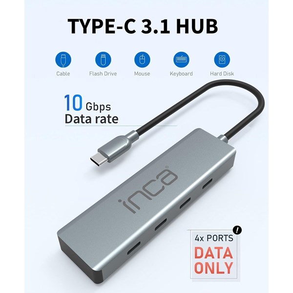 resimler/genel/INCA ITPT-4T 4port TYPEC Çoklayıcı Hub