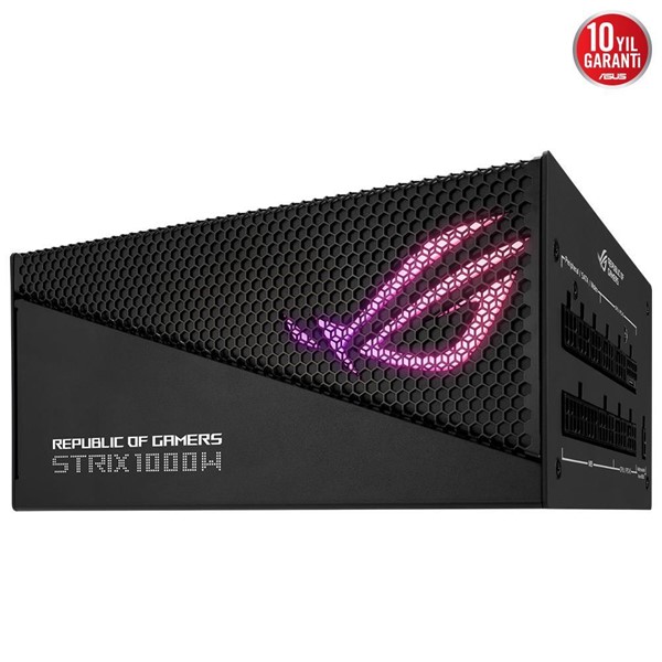 resimler/genel/ASUS 1000W 80+ GOLD ROG STRIX 1000G AURA PCIe5.0 Tam Modüler Power Supply