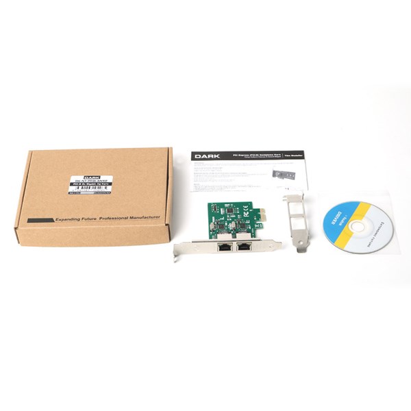 resimler/genel/DARK DK-NT-PEGLANX2 Gigabit 2port PCIe 1X Ethernet