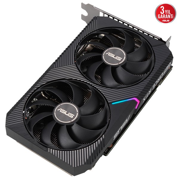 resimler/genel/ASUS RTX3050 8GB DUAL RTX3050-O8G GDDR6 128bit HDMI DP PCIe 16X v4.0