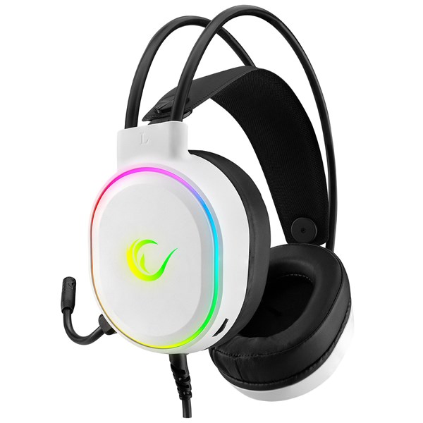 resimler/genel/Rampage ROGUE Beyaz USB RGB Ledli Gaming Oyuncu Mikrofonlu Kulaklık
