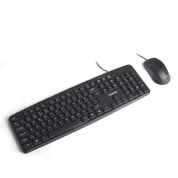 resimler/genel/DARK USB Q Trk Standart Klavye - Mouse Set DK-AC-KM1030