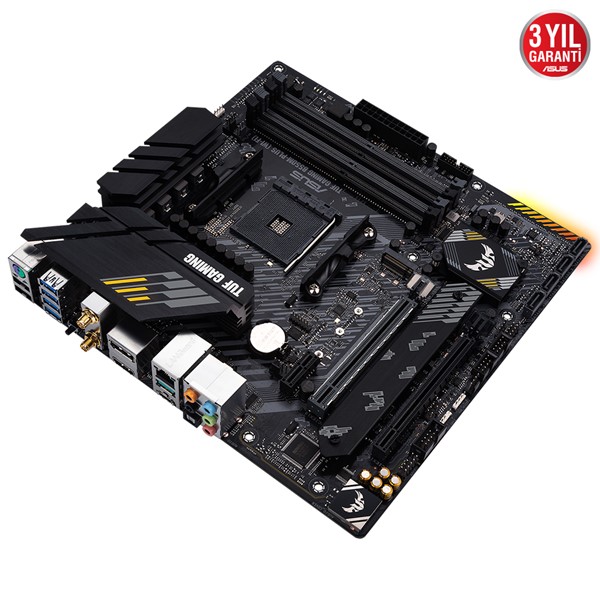 resimler/genel/ASUS TUF B550M-PLUS GAMING WIFI II DDR4 HDMI DP PCIe 16X v4.0 AM4 mATX