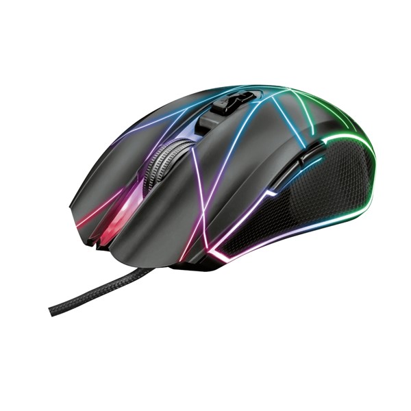 resimler/genel/Trust Ture 23797 Gxt 160X Usb 4200Dpı Siyah Rgb Gamıng Mouse   