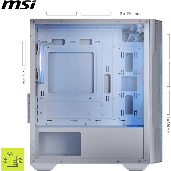 resimler/genel/MSI MAG FORCE M100R WHITE GAMING MICRO-TOWER PC KASASI BEYAZ