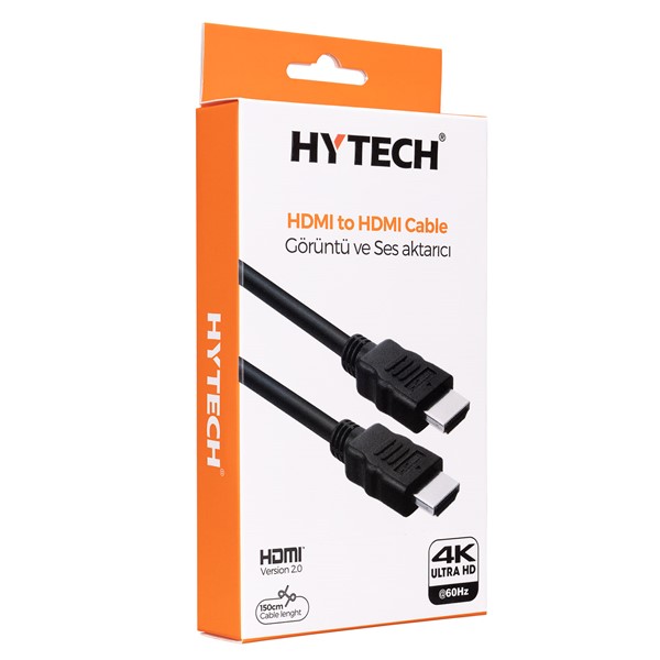 resimler/genel/Hytech HY-XHD01 HDMI TO HDMI 1.5m Sinema 4K (4096*2160) Görüntü ve Ses Aktarıcı Kablo