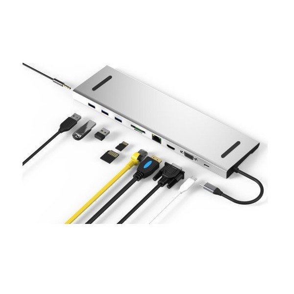 resimler/genel/CODEGEN CDG-CNV80 10 port Notebook Port Çoklayıcı Macbook Uyumlu