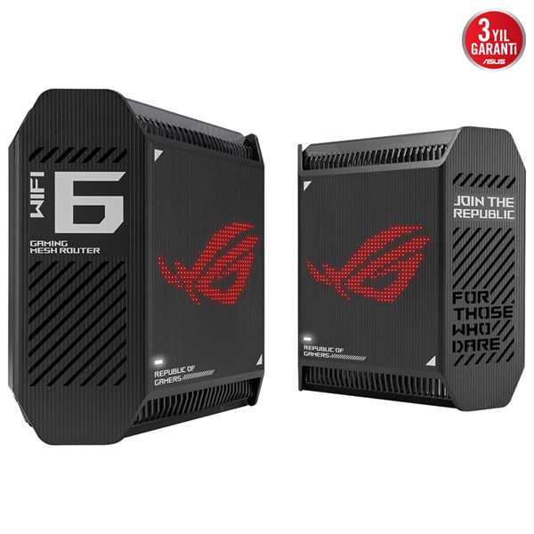 resimler/genel/Asus ASUS GT6(B-2-PK) AX10000 GAMING ROUTER 2-LI PAKET