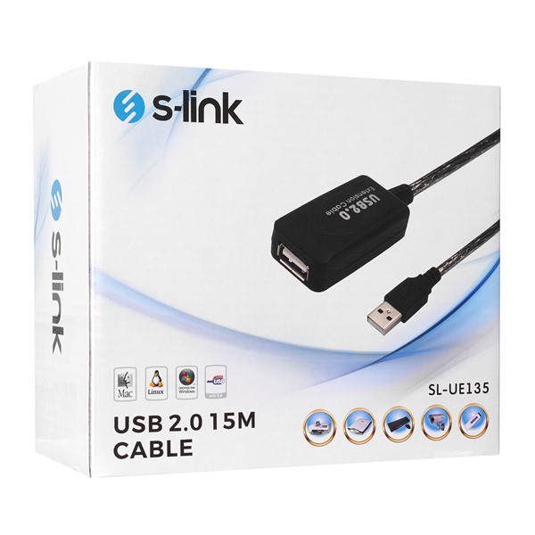 resimler/genel/S-LINK 15metre SL-UE135 USB Uzatma Kablosu